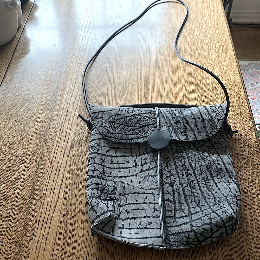 Carol Risley leather handbag
